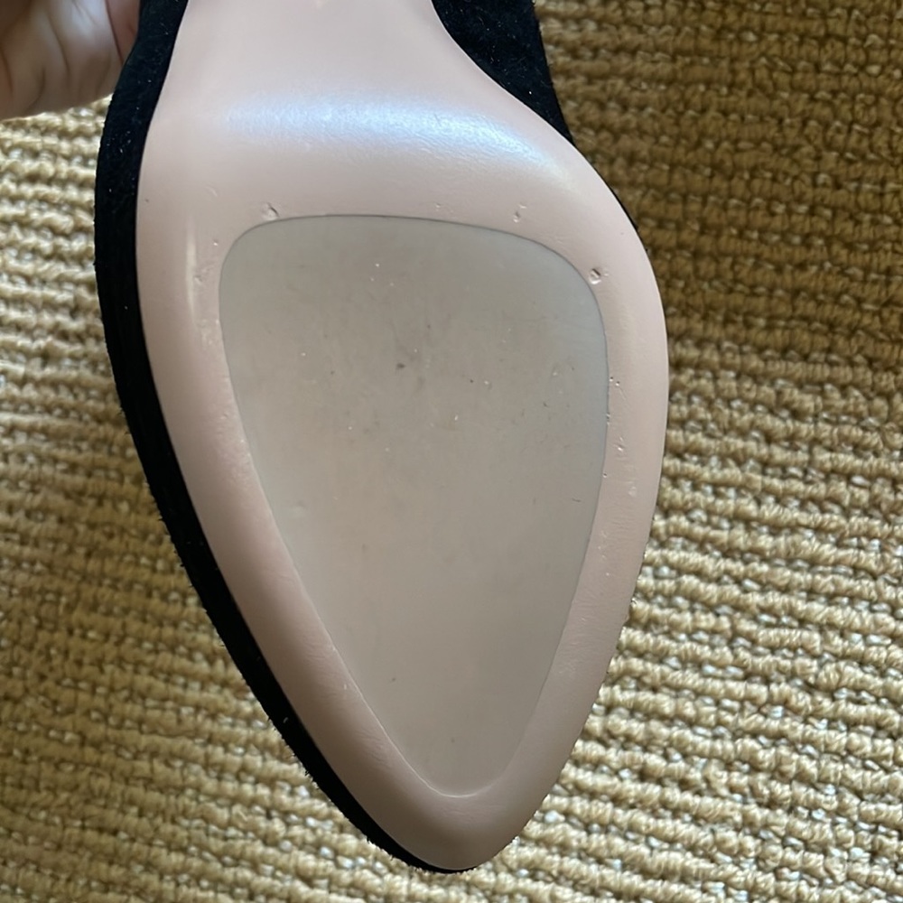 Prada Black Suede Pumps - Picture 8 of 10